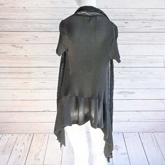 🍍 SALE - Long sheer knit shawl - Picture 3 of 5